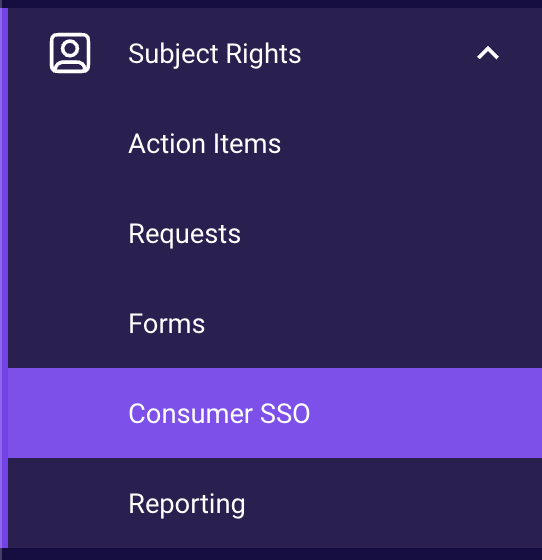 Subject Rights Sidebar
