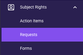 Subject Rights Sidebar