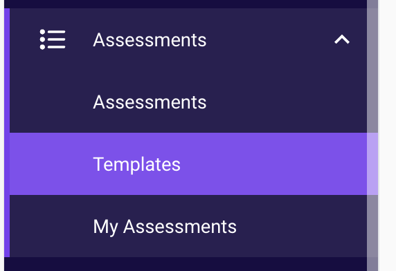 Templates Sidebar